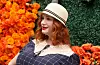 Christina Hendricks na partyju Veuve Clicquot Polo Classic u Los Angelesu 2021.