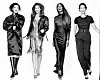 Linda Evangelista, Cindy Crawford, Naomi Campell i Christy Turlington