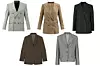 Sako na preklop sako s uzorkom riblje kosi Blaze Milano; MATCHESFASHION (1379 eura)/ sako na pruge Blaze Milano; Net-a-Porter (5168 kn)/ oversized sako The Frankie Shop (149 eura)/ sako od kašmira Magda Butrym; Mytheresa (1545 eura)