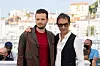 Najmlađi sin Marie Trintignant i Samuela Benchetrita, Jules Benchetrit, s ocem 2021. na filmskom festivalu u Cannesu