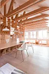 RUETEMPLE Architect’s Workshop garaža prenamijenjena u radni prostor