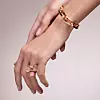 Nudo Rose Quartz prsten i Iconica narukvica