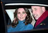 OSLO, NORWAY - FEBRUARY 01: Prince William, Duke of Cambridge and Catherine, Duchess of Cambridge leave in their car after visiting 'MESH', a work-space for start-up tech companies on day 3 of their visit to Sweden and Norway on February 1, 2018 in Oslo, Norway. (Photo by Hannah McKay - Pool/Getty Images)