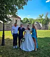 Luka Cindrić, Lara Stipetić i kumovi.