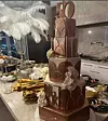 Torta na pet katova za 50. rođendan Heidi Klum