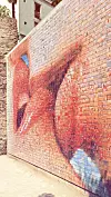 Mural umjetnika Joana Fontcuberte sastavljen od 4000 fotografija stanovnika Barcelone