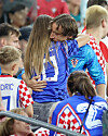 Luka Modrić u zagrljaju supruge Vanje