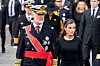 Španjolski kralj Felipe i kraljica Letizia stižu u katedralu na državni sprovod preminulog norveškog kralja Haralda V.