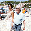 Bernie Ecclestone sa suprugom Fabianom redovito posjećuje Jadran, uživali su prije nekoliko godina i na Hvaru, a Dubrovniku su već tradicionalno vjerni