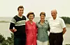 Kraljevska obitelj u nekim sretnijim vremenima - princ Haakon, kraljica Sonja, princeza Martha Louise i pokojni kralj Harald