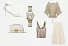Sandale Fabio Rusconi, 245 eura, Karla/ Sat Cartier Panthere, cijena na upit Malalan / Bluza 29,95 eura Zara/ Torba 68 eura Aldo/ Top 69,95 eura Zara/ Hlače 49,95 eura Zara/