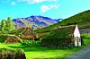 Tipične seoske kućice u unutrašnjosti Islanda
