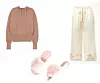 Hoodica od kašmira H&M (49,99 €)/ donji dio pidžame Carine Gilson (€760)/