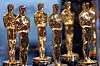 NEW YORK - FEBRUARY 12: Oscar Statues are displayed at the 2007