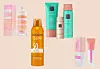 Hello Sunday Moisturising Serum SPF 50 (21,91 eura)/Douglas Collection Dry Touch Mist SPF 50 (12,39 eura)/Rituals Karma Sun Trial Set (35,69 eura)/Hello Sunday Lip Balm SPF50 balzam za usne (8,95 eura)