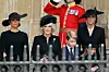 Ujedinjene (samo) u tuzi: Meghan, vojvotkinja od Sussexa, Camilla, kraljica supruga, Catherine, princeza od Walesa te princ George i princeza Charlotte