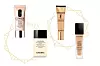 Clinique CC hidratantna krema SPF 30 (270 kn)/ Chanel Les Beiges tonirana krema SPF 30 (270 kn)/ YSL Éclat All-In-One Glow tekući puder SPF 23 (407 kn)/ Lancome Teint Idole Ultra Wear tekući puder SPF 15 (399 kn)