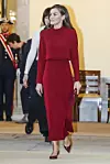 Kraljica Letizia ovu haljinu brenda Massimo Dutti rado nosi već nekoliko godina