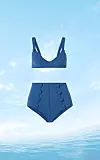 Plavi bikini Lisa Marie Fernandez 370 €, Net-a-Porter
