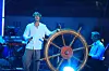Vela Luka, 290726. Ponton Vela Luka. Koncert Trag u beskraju u spomen na Olivera Dragojevica. Na fotografiji: Jakov Jozinovic.