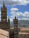 S krova katedrale u Palermu pruža se panoramski pogled na cijeli grad