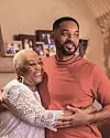 Will Smith s majkom Caroline.