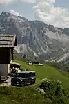 Planinski krajolik u blizini planinske kolibe Baita Sofie na poznatoj planini Seceda u talijanskim Dolomitima