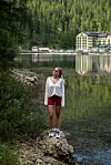 Kod planinskog jezera Lago di Misurina
