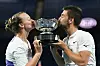 Nikola Mektic and Barbora Krejcikova pose with the Trophy after winning the Mixed Doubles Final Australian Open Tennis, Day Thirteen, Melbourne Park, Australia - 01 Feb 2020, Image: 495927446, License: Rights-managed, Restrictions: Editorial Use Only, Model Release: no, Credit line: James Gourley/BPI / Shutterstock Editorial / Profimedia