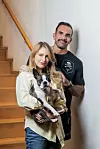 Kristel, Filippo i njihov ljubimac Rocky