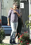 EXCLUSIVE: Joshua Jackson and Jodie Turner Smith seen after having pizza days after she confessed he was her first crush. 06 Jan 2020, Image: 491362706, License: Rights-managed, Restrictions: World Rights, Model Release: no, Credit line: APEX / MEGA / Mega Agency / Profimedia