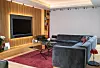 Perzijski tepisi po cijeloj su kući pa tako i u dnevnom boravku