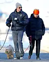 New York, NY - *EXCLUSIVE* - Hugh Jackman and his wife Deborra-lee Furness walk their dogs, Dali and Allegra, in NYC on Monday. The two are bundled up in puffer coats for a cold day in the city. Pictured: Hugh Jackman *UK Clients - Pictures Containing Children Please Pixelate Face Prior To Publication*, Image: 361752676, License: Rights-managed, Restrictions: , Model Release: no, Credit line: Profimedia, Backgrid USA