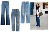 Traperice u dvije boje Victoria Beckham; Heraldi (3750 kn)/ traperice s prorezom Frame (299 eura)/ baggy traperice Reserved (229 kn)