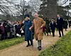 Kralj Charles III i Camilla u svojoj prvoj božićnoj šetnji otkako je postao vladar