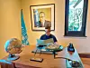 Tvrtko je posjetio kuću bivšeg glavnog tajnika UN-a U Thanta, kasnije pretvorenu u memorijalni centar
