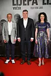 Na premijeri filma 'Lijepa večer lijep dan' redateljice Ivone Juke - s predsjednikom Zoranom Milanovićem i producenticom Anitom Jukom