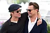 CANNES, FRANCE - MAY 22: Brad Pitt and Leonardo DiCaprio attend the photocall for
