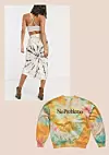 Free People suknja 94.03 funte (Asos) No Problemo Tie Dye hoodica 185 funti (Aries)