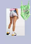 Abrand traper hlačice visokog struka 60.03 funte (Asos) Jednodijelni kupaći kostim 39 eura (&Other Stories)