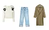 Pleteni pulover Off-White; Farfetch (520 funti)/ traperice Uterque (550 kn)/ rustikalni baloner Zara (499,90 kn)
