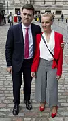 Par se upoznao na prestižnom Fitzwilliam Collegeu Sveučilišta u Cambridgeu gdje je studirala engleski jezik