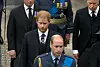 Prinčevi William i Harry na sprovodu kraljice Elizabete II.