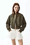Lakirana bomber jakna - 59,99 eura