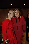 Dan crvenih haljina / Lisinski / Zagreb 01.02.2019. / foto: Maja Jurovic / Ivana Plechinger (haljina Martina Herak) i Karmela Vukov Colic