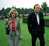 CAMILLA and ANDREW PARKER BOWLES enjoy a day at the races - Date: 07.06.1992., Image: 22417518, License: Rights-managed, Restrictions: FEE PAYABLE UPON REPRODUCTION Universal Pictorial Press & Agency 29-31 Saffron Hill, London. EC1N 8SW Tel: +44 (0)20 7421 6000, Model Release: no, Credit line: © Bandphoto / UPPA/Photoshot / Avalon Editorial / Profimedia