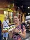 Marija se sladila i s tradicionalnom delicijom - zapiekanka
