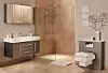 Shot of luxurious interior of a bathroom with shower