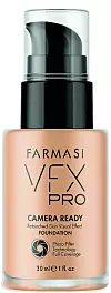 FARMASI VFX Pro Camera Ready s foto-filter tehnologijom, koja prelama svjetlost na pigmentima i pruža nevidljivi mat finiš.