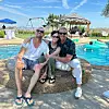 Shannen Doherty, Brian Austin Green i Ian Ziering